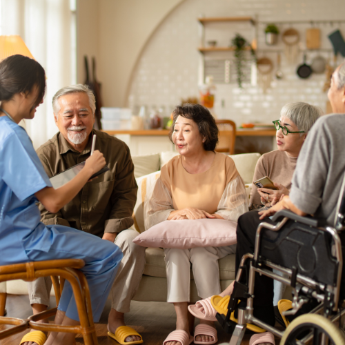 Navigating the complex world of Aged Care Illustratior